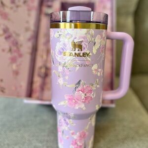 Stanley X LoveShackFancy 40oz Tumbler in “Happy Thoughts”